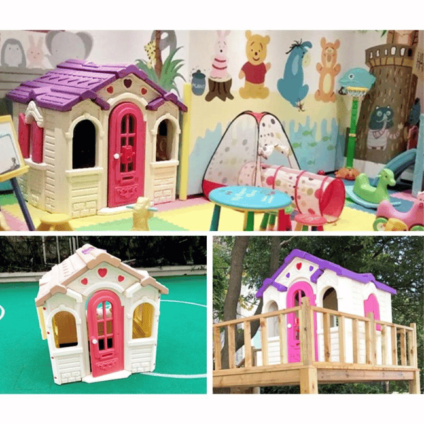 بيت اطفال بلاستيك - بيوت بلاستيك