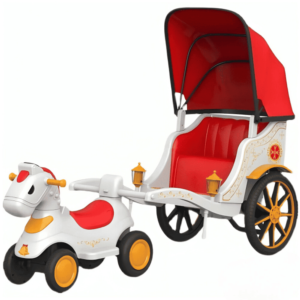 حصان مع عربة شحن - سياره شحن اطفال - سيارات اطفال - سيارات شحن - العاب اطفال