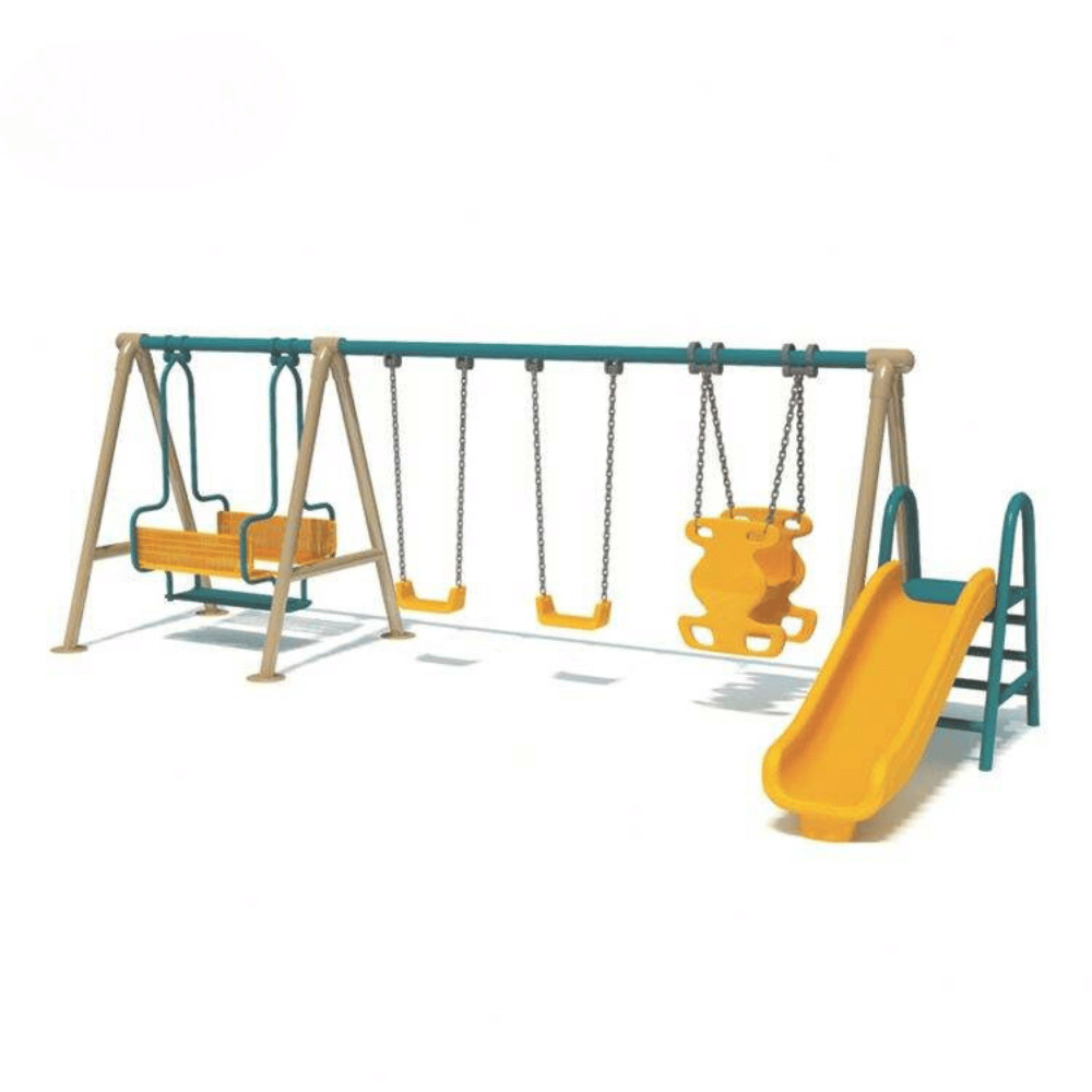 مملكة الصغار الرئيسيه ديرفه حديد كبيره - العاب خارجيه - العاب الحديقه