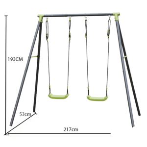 ديرفه حديد ماليزي 2 نفر - العاب خارجيه - العاب الحديقه