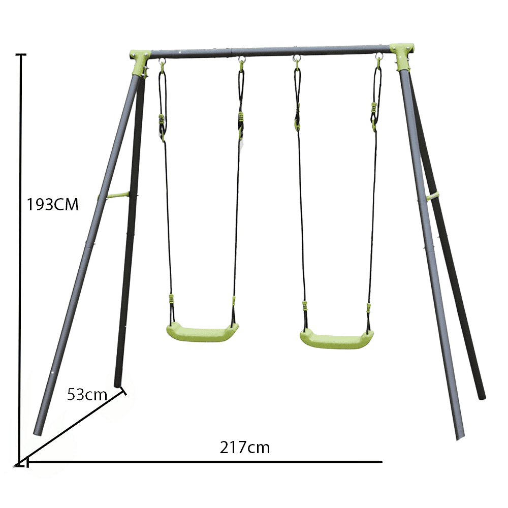مملكة الصغار الرئيسيه ديرفه حديد ماليزي 2 نفر - العاب خارجيه - العاب الحديقه