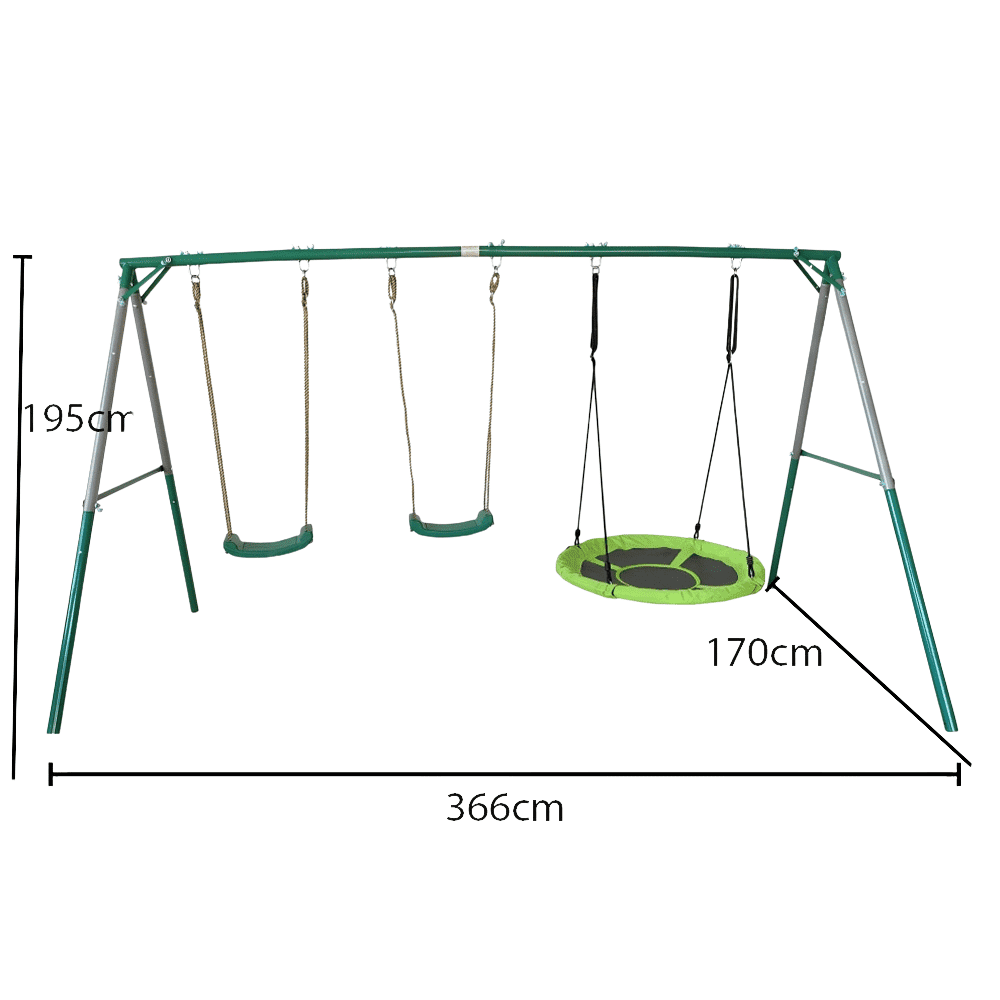 مملكة الصغار الرئيسيه ديرفه حديد ماليزي 3.66 متر - العاب خارجيه - العاب الحديقه