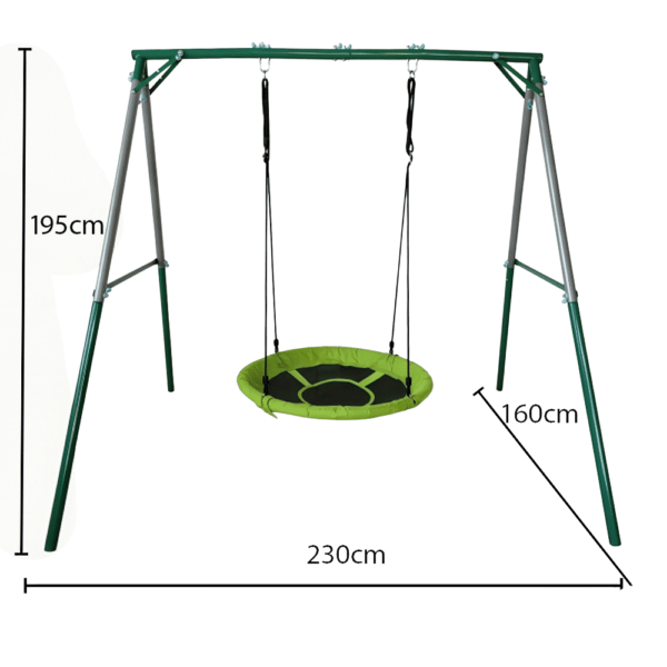 ديرفه صحن دائرى - ديرفه حديد ماليزي 3.66 متر - العاب خارجيه - العاب الحديقه
