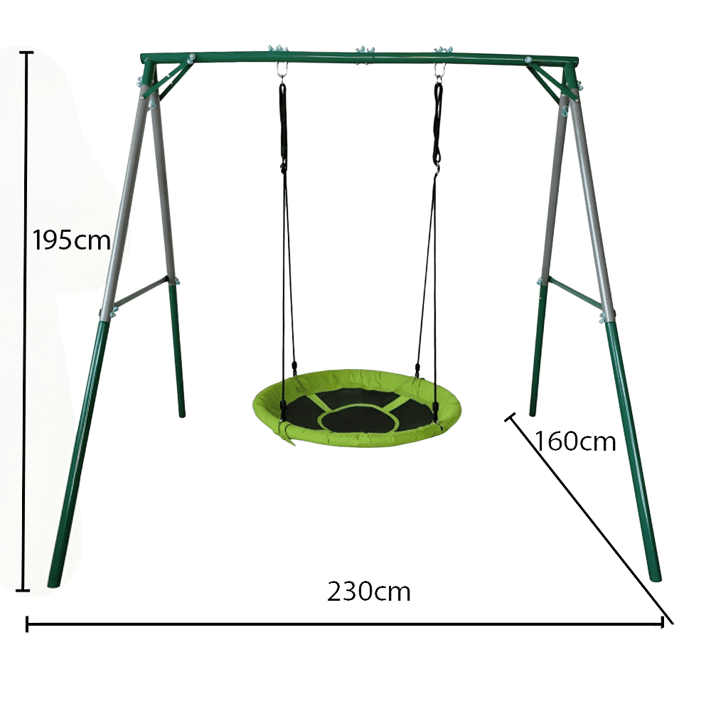 مملكة الصغار الرئيسيه ديرفه صحن دائرى - ديرفه حديد ماليزي 3.66 متر - العاب خارجيه - العاب الحديقه