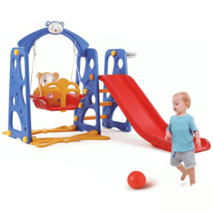 ديرفه مع زحلاقيه SWG-020 (3) ديرفه مع زحلاقيه مع سله - ديرفه بلاستيك - ديرفه اطفال - ديرفه صغيره