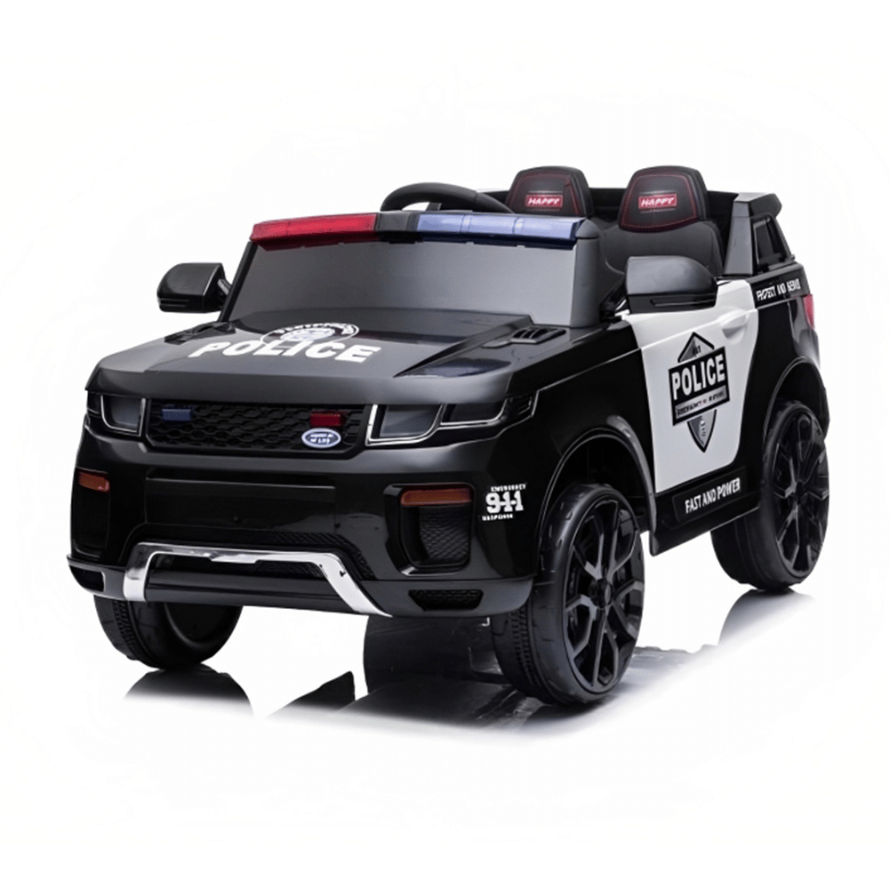 مملكة الصغار الرئيسيه سيارة اطفال شحن شرطة رانج روفر - سيارات اطفال - سيارات شحن اطفال