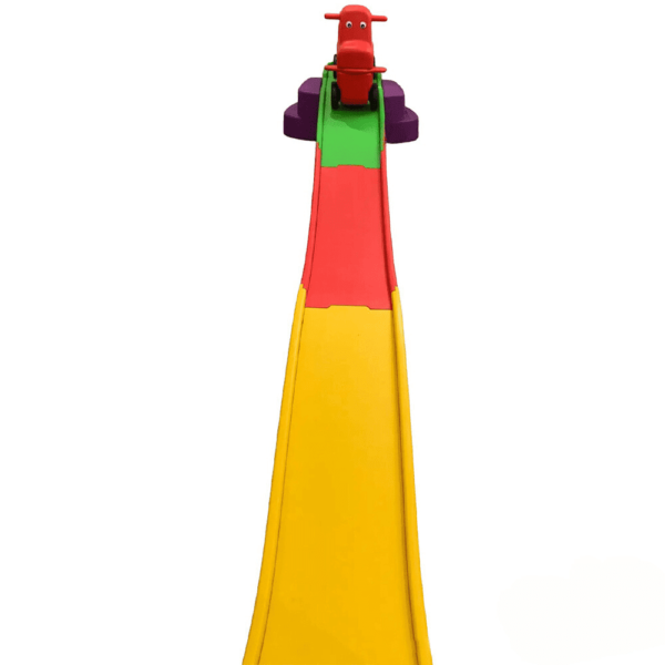 سيارة مع زحلاقية كوستر - مستلزمات مدارس حضانات