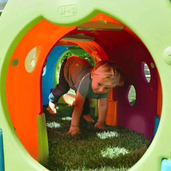 نفق دودة بلاستيك - العاب جماعيه