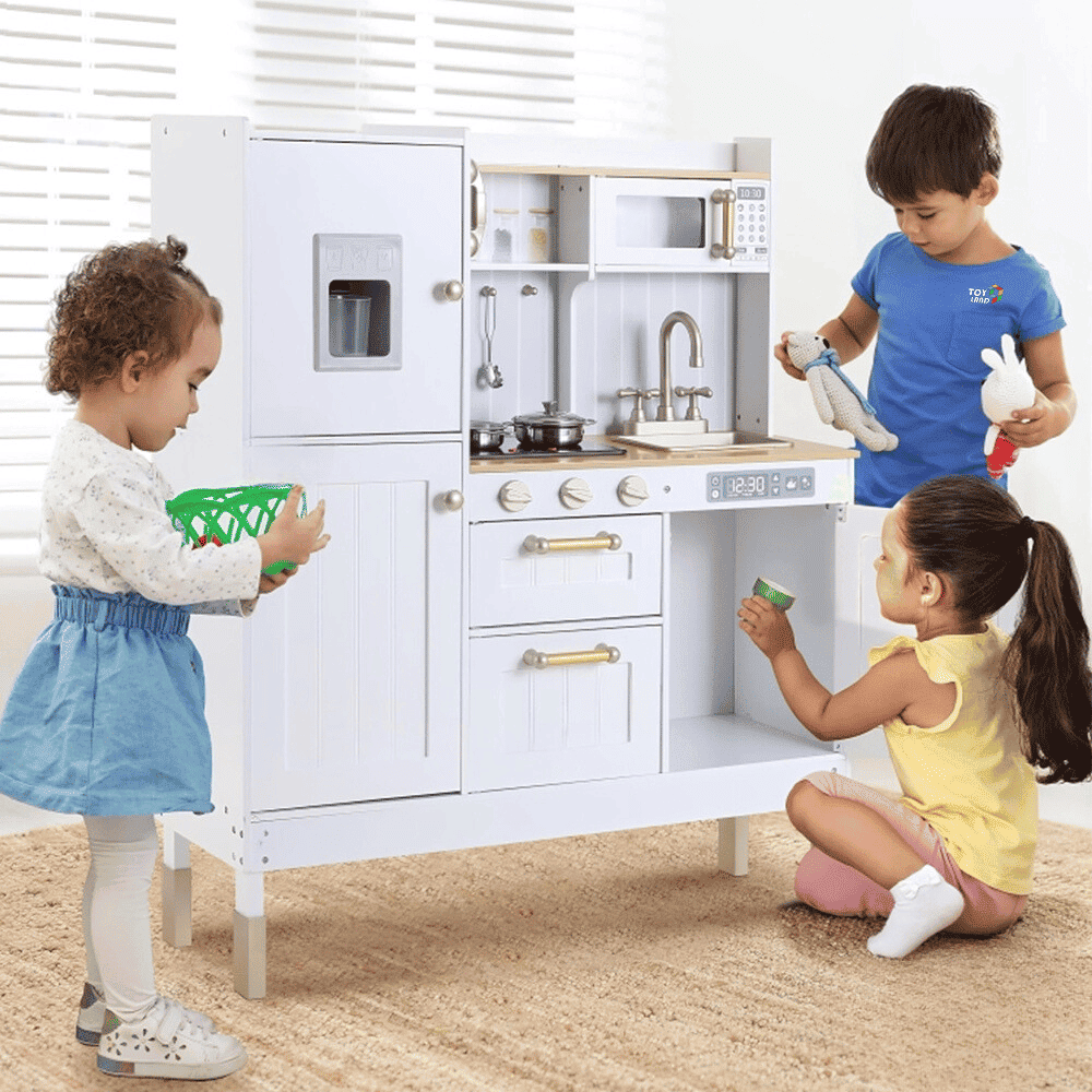 مملكة الصغار الرئيسيه مطبخ خشب العاب تعليمية