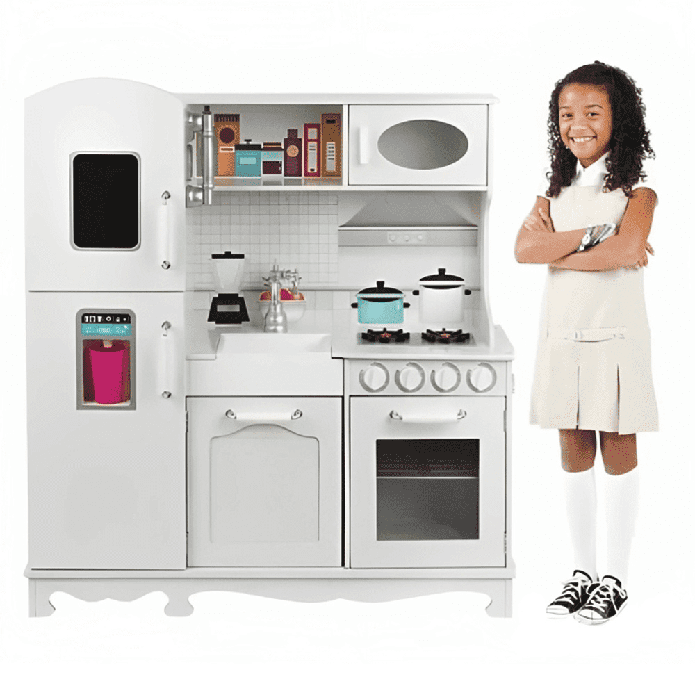 مملكة الصغار الرئيسيه مطبخ خشب اطفال العاب تعليمية