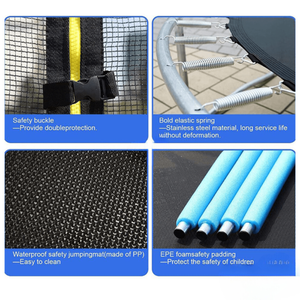 نطاطيه ترامبولين 182 سم 6 قدم T-6011 (3) نطاطيه ترامبولين 182 سم 6 قدم - العاب حدائق - العاب خارجيه - العاب مدارس - العاب حضانات