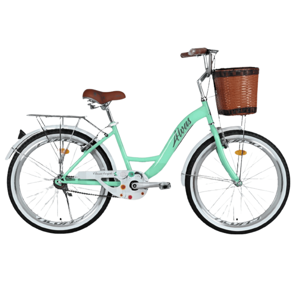 دراجه بناتي LADY-1SP- ازرق - وردى 26 (1)1