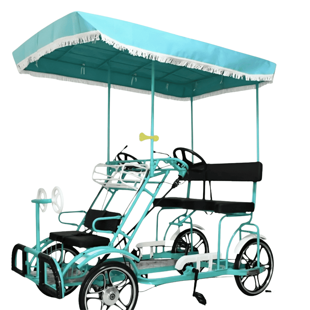 مملكة الصغار الرئيسيه دراجه مظله شخصين