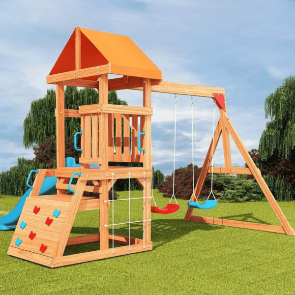 ديرفه خشب العاب خارجيه العاب الحديقه