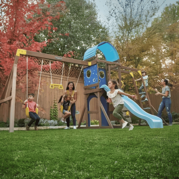 ديرفه خشب العاب خارجيه العاب الحديقه