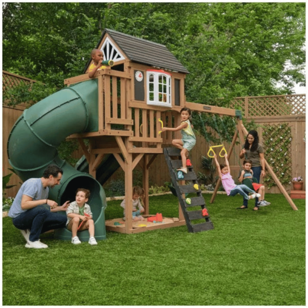 ديرفه خشب العاب خارجيه العاب الحديقه