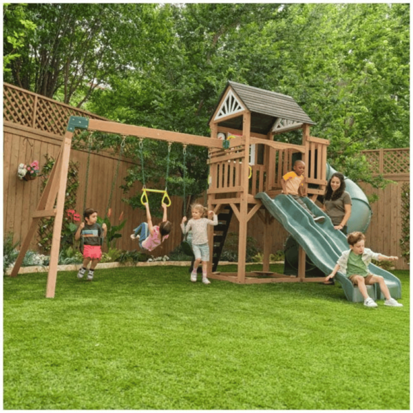 ديرفه خشب العاب خارجيه العاب الحديقه