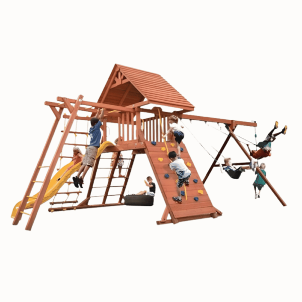 ديرفه خشب العاب خارجيه العاب الحديقه