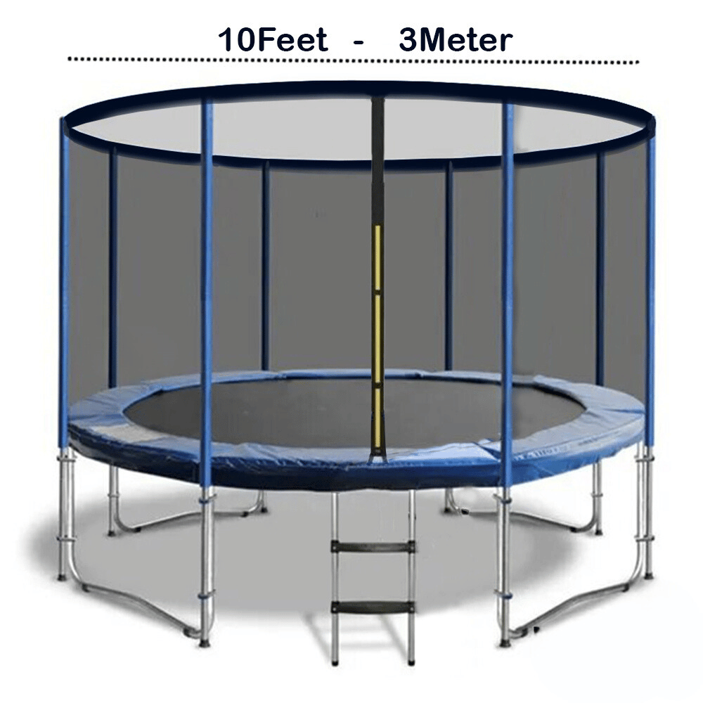 مملكة الصغار الرئيسيه نطاطيه ترامبولين 300 سم 10 قدم - العاب حدائق - العاب خارجيه - العاب مدارس - العاب حضانات