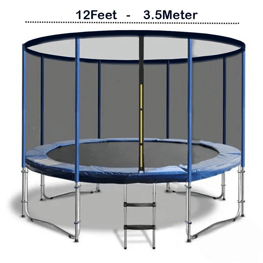 مملكة الصغار الرئيسيه نطاطيه ترامبولين 350 سم 12 قدم - العاب حدائق - العاب خارجيه - العاب مدارس - العاب حضانات